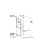 Bosch GIN31AE30G Freezer Integrated Fixed Hinge 102cm