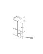 Bosch KIN86VF30G Fridge Freezer No Frost 60/40 Fixed Hinge