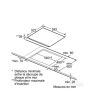 Bosch PKE611D17E Hob 60Cm Ceramic Touch Control