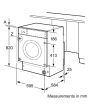 Bosch WKD28541GB Washer Dryer Fully Integrated 7kg + 4kg 1400 Spin