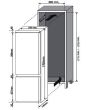 Hoover BHBF172UKT Fridge Freezer 50/50 Frost Free
