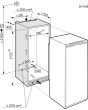 Miele K37222 ID Fridge Larder Built In Fixed Hinge