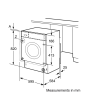 Neff V6320X2GB Washer Dryer Integrated 7Kg + 4Kg 1400 Spin