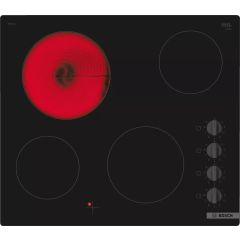 Bosch PKE611CA3E Hob Ceramic 60Cm Dial Control