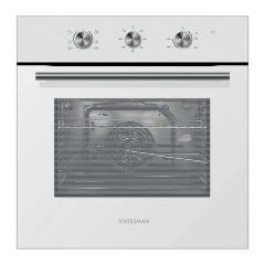 Statesman BSF60WH Oven Built In Single White