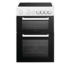 Statesman EDC160W Cooker Double 60Cm White Ceramic