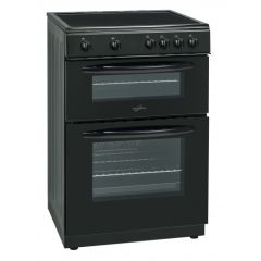 Statesman EDC60B2 Cooker 60Cm Double Ceramic Black
