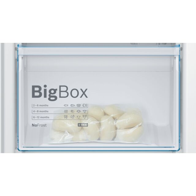 Bosch KIN86VF30G Fridge Freezer No Frost 60/40 Fixed Hinge