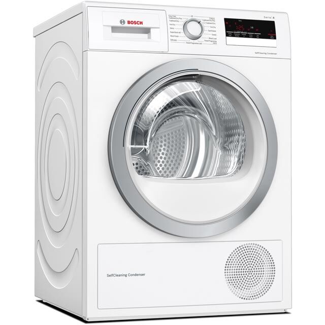 Bosch WTW85231GB 8kg Heat Pump Dryer Self Cleaning