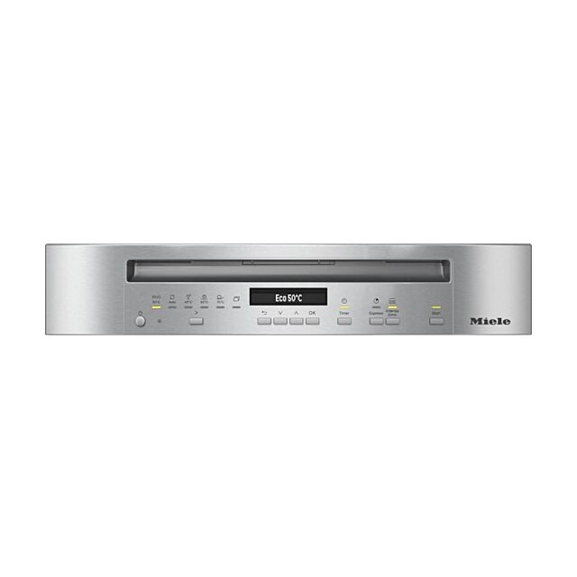 Miele G7100SCi CLST Dishwasher Semi-Integrated CleanSteel