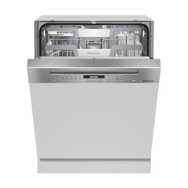 Miele G7100SCi CLST Dishwasher Semi-Integrated CleanSteel