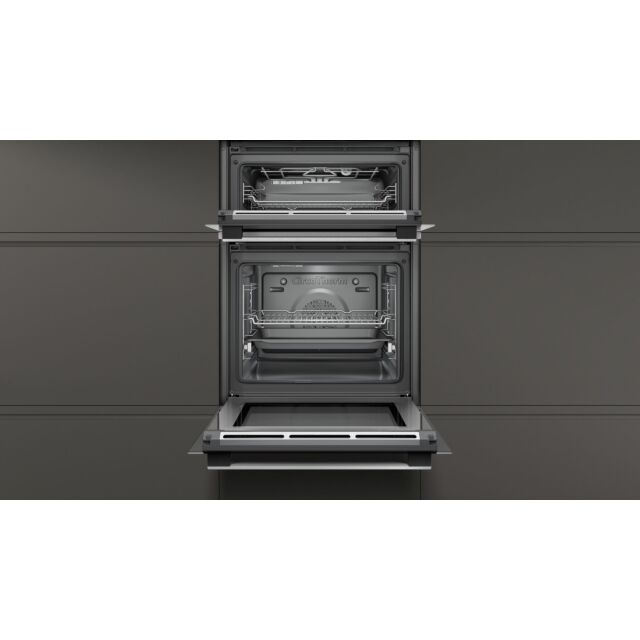 Neff U2ACM7HN0B Oven Double Built In Pyrolytic