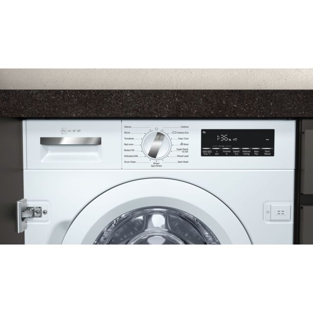 Neff W544BX0GB Washing Machine Integrated 8Kg 1400 Spin