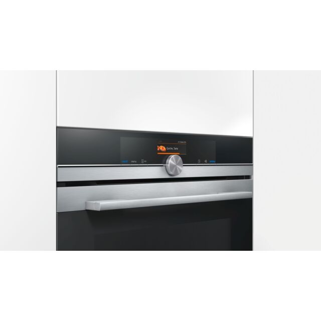 Siemens HM656GNS6B Oven Single With Microwave 