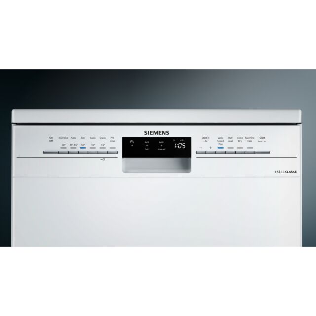 Siemens SN258W06TG Dishwasher 14 Place 3 Drawer Zeolith