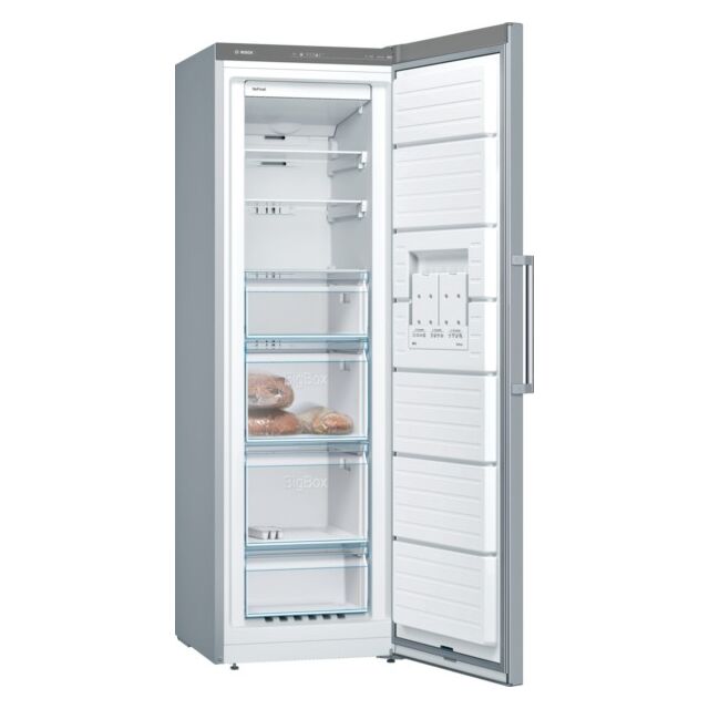 Bosch GSN36VLFPG Freezer No Frost 186Cm Silver Inox