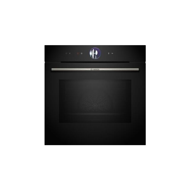 Bosch HMG7764B1B Oven Single Black With Microwave
