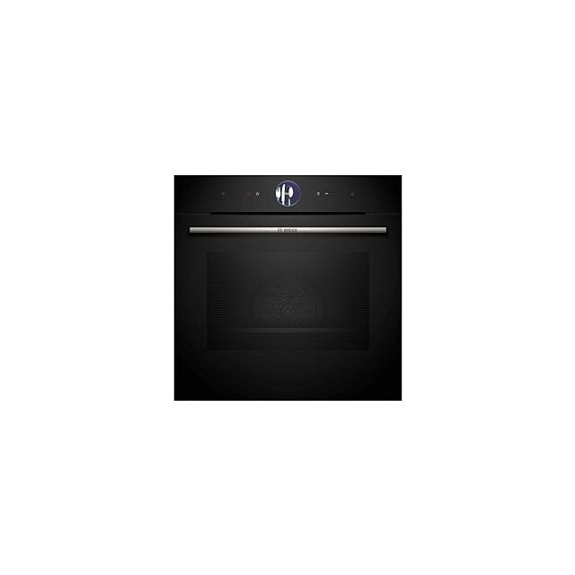 Bosch HRG7764B1B Oven Single Black Pyrolytic with Steam