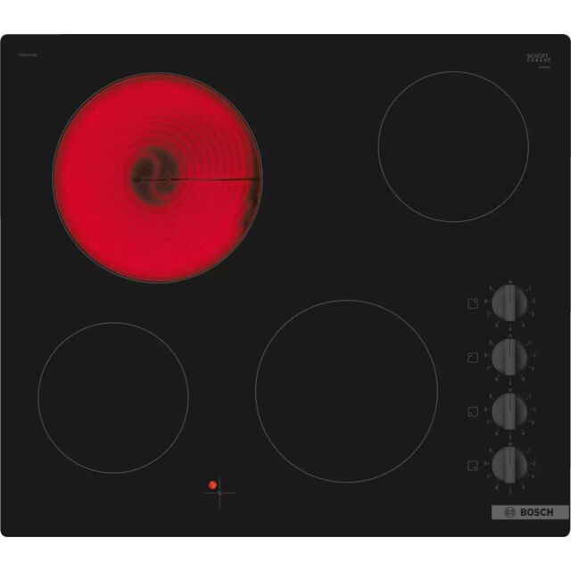 Bosch PKE611CA3E Hob Ceramic 60Cm Dial Control