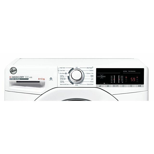 Hoover H3D485TE/1-80 Washer Dryer 8Kg + 5Kg 1400 Spin