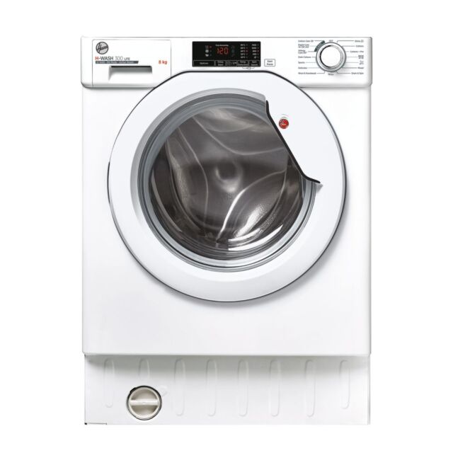 Hoover HBWS48D1W4-80 Washing Machine Integrated 8Kg 1400 Spin