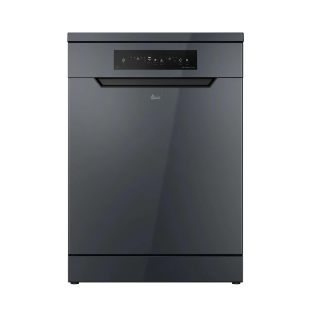 Hoover HFP 4C7E0A-80 Dishwasher Free Standing Graphite