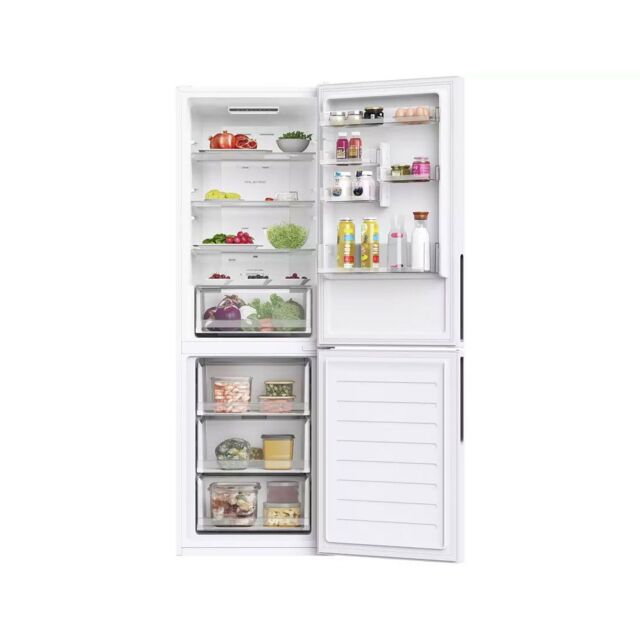 Hoover HOCE3T618FWKR Fridge Freezer 186Cm