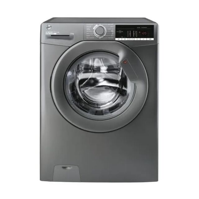 Hoover HWB410AMBCR/1-80. Washing Machine 10Kg 1400 Spin Graphite Inverter