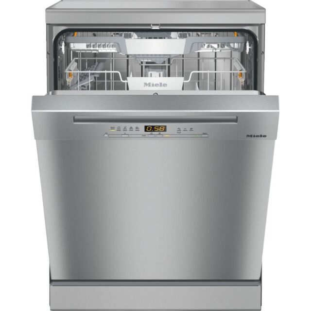 Miele G5210SC CLST Dishwasher 60Cm Free Standing Cleansteel