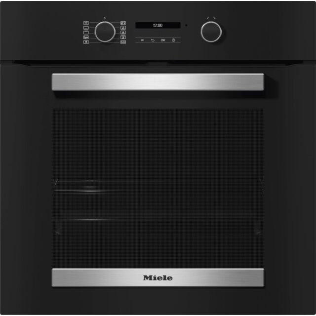 Miele H2465BP Oven Single Pyrolytic Black