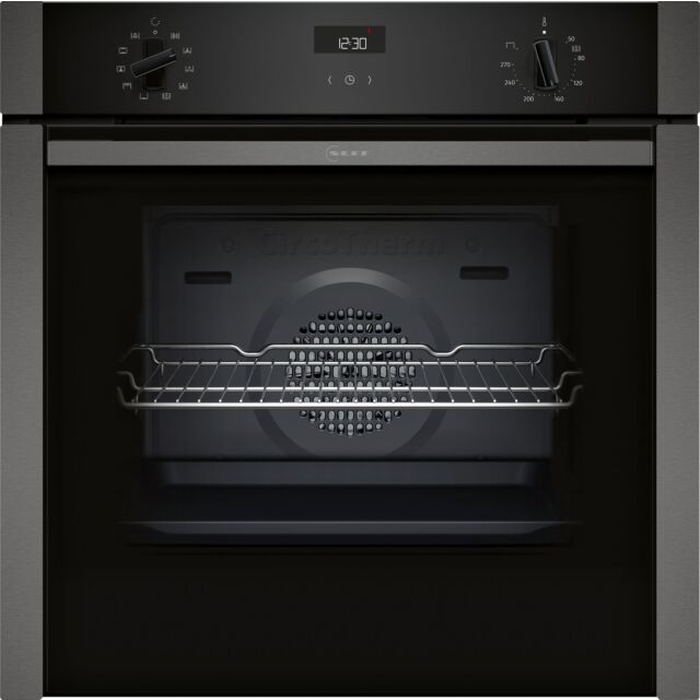 Neff B3ACE4AG3B Oven Single Slide & Hide Graphite
