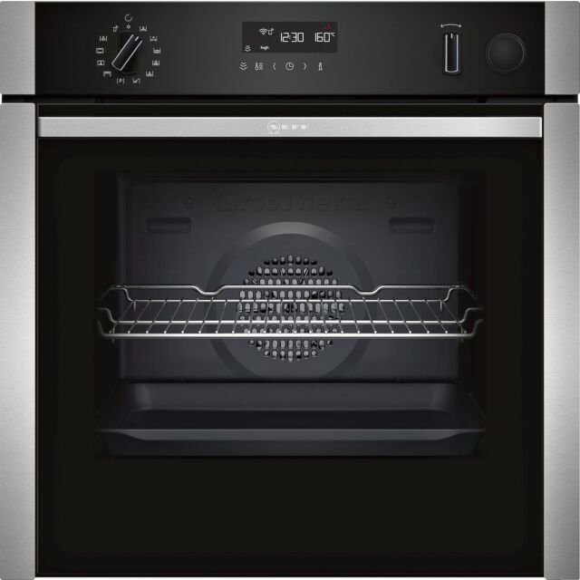 Neff B3AVH4HH0B Oven Single Slide & Hide Steam
