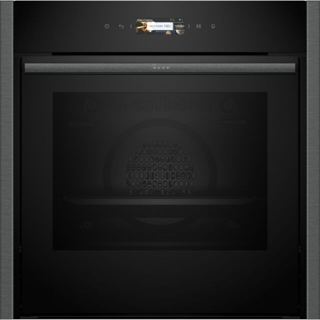 Neff B54CR71G0B Oven Single Graphite Hide & Slide Pyrolytic