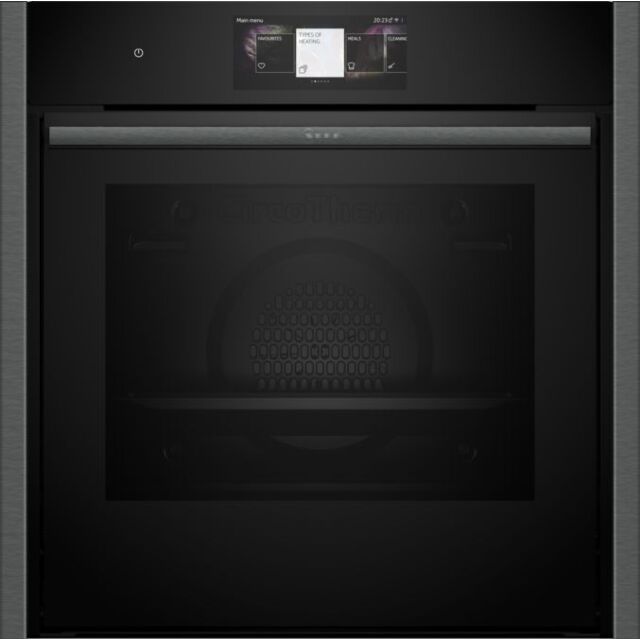 Neff B64CT73G0B Oven Single Slide + Hide Pyrolytic Graphite