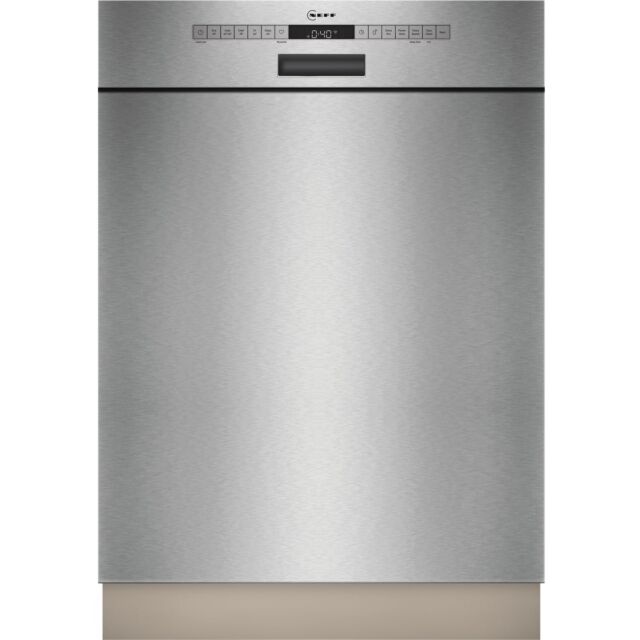Neff S145HTS01G Dishwasher Semi-Integrated Silver