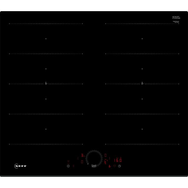 Neff T66FHX4L0 Hob 60Cm Flex Induction Hob Twist Pad