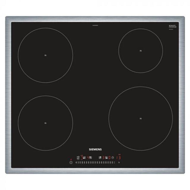 Siemens EH645FEB1E Hob Induction 60Cm Slider Control Framed