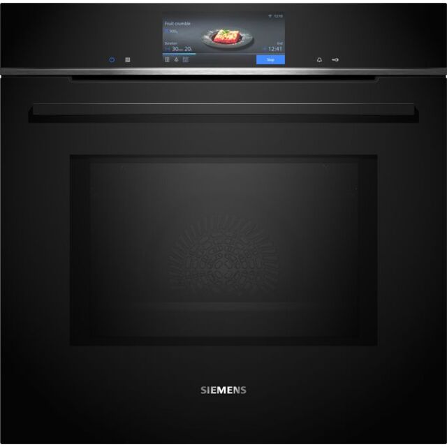 Siemens HM778GMB1B Oven Single Pyrolytic With Microwave