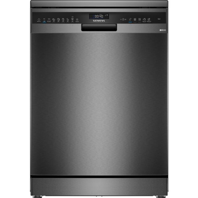 Siemens SN25EC13CE Dishwasher Black Auto Open