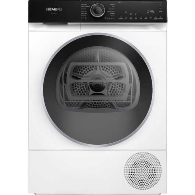 Siemens WQ46H2D9GB Tumble Dryer 9Kg Heat Pump Self Cleaning