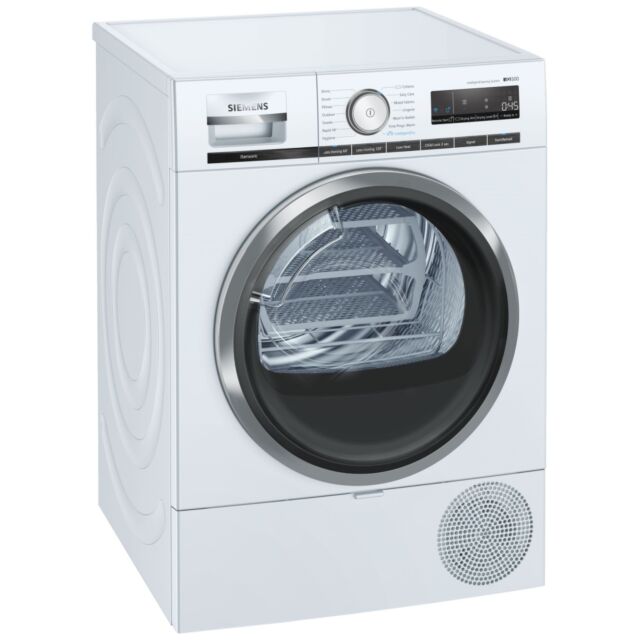 Siemens WT48XRH9GB Tumble Dryer 8Kg Heat Pump Self Cleaning