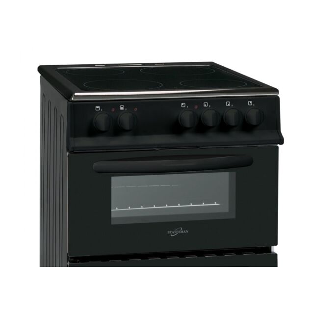 Statesman EDC50B Cooker Double 50Cm Black